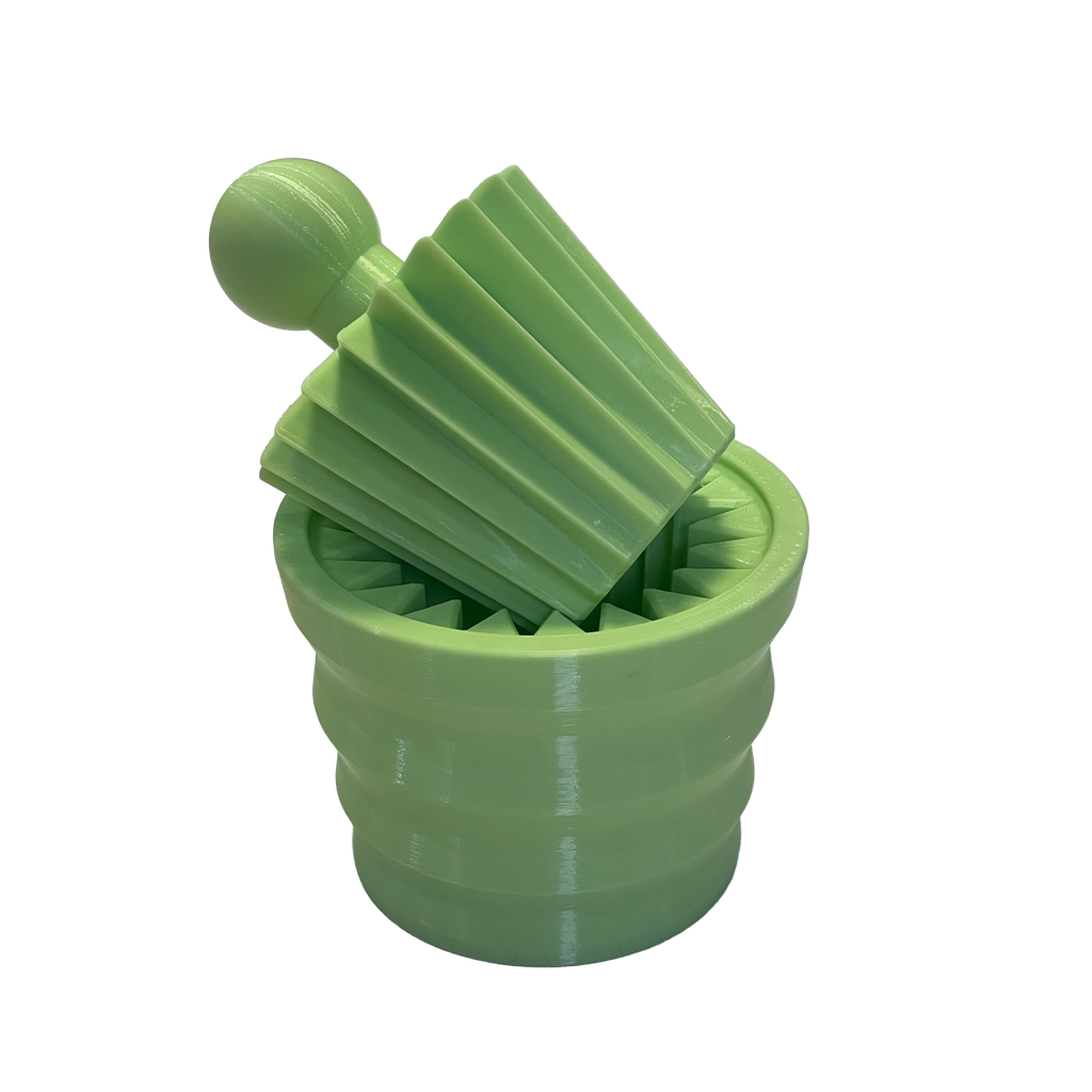 V-Fold Paper Molding Tool-Green