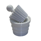 V-Fold Paper Molding Tool-White