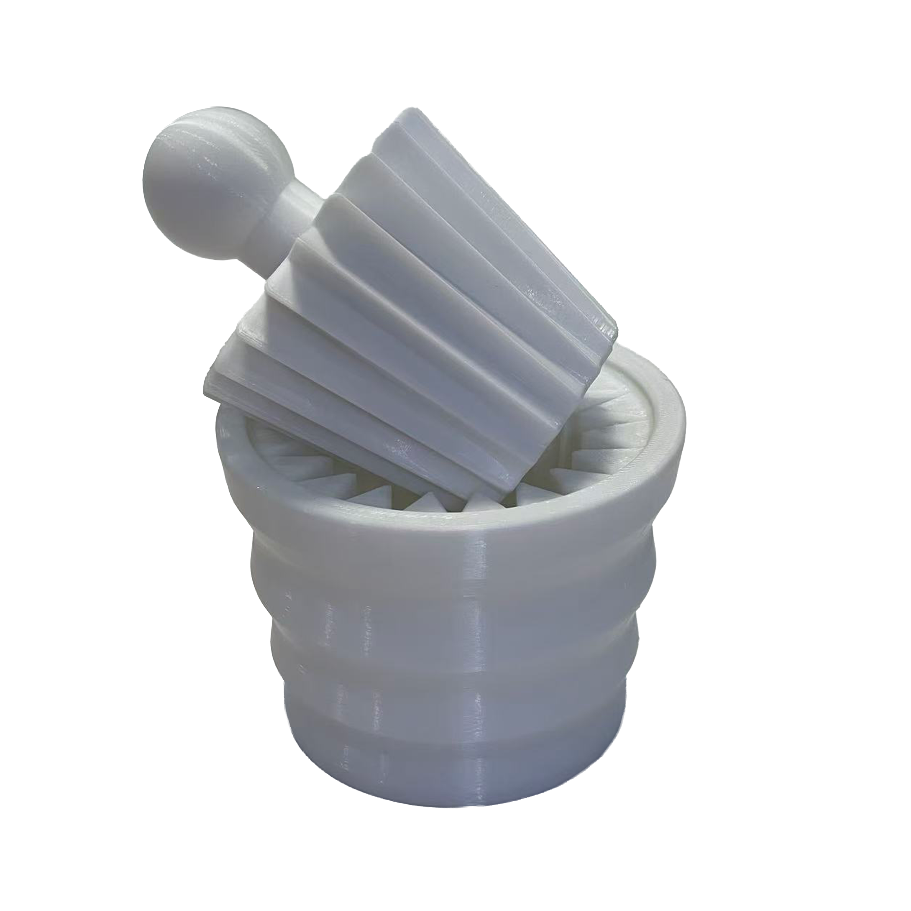 V-Fold Paper Molding Tool-White