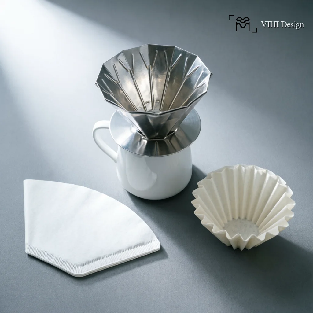 Origami Dripper Paper Showdown: Kalita Wave Filters vs. V60 Filters - Which Wins for Your Coffee?