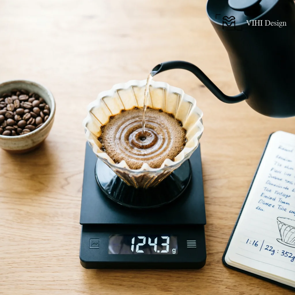 Mastering the Origami Dripper Pour Structure: The 5-Pour Method for Maximum Sweetness