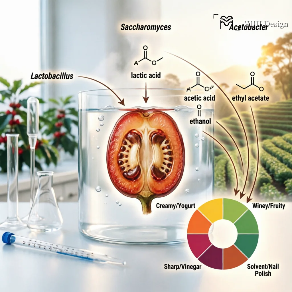 Mapping Microbial Metabolites to Flavor Notes: A Guide to Fermentation Flavors