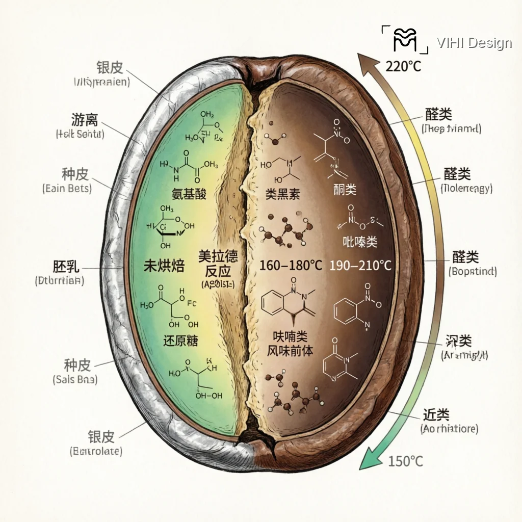 The Maillard Reaction in Coffee Roasting: Creating Flavor Complexity